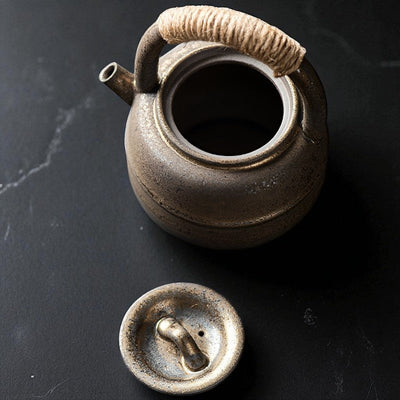 Antike Keramik Teekanne