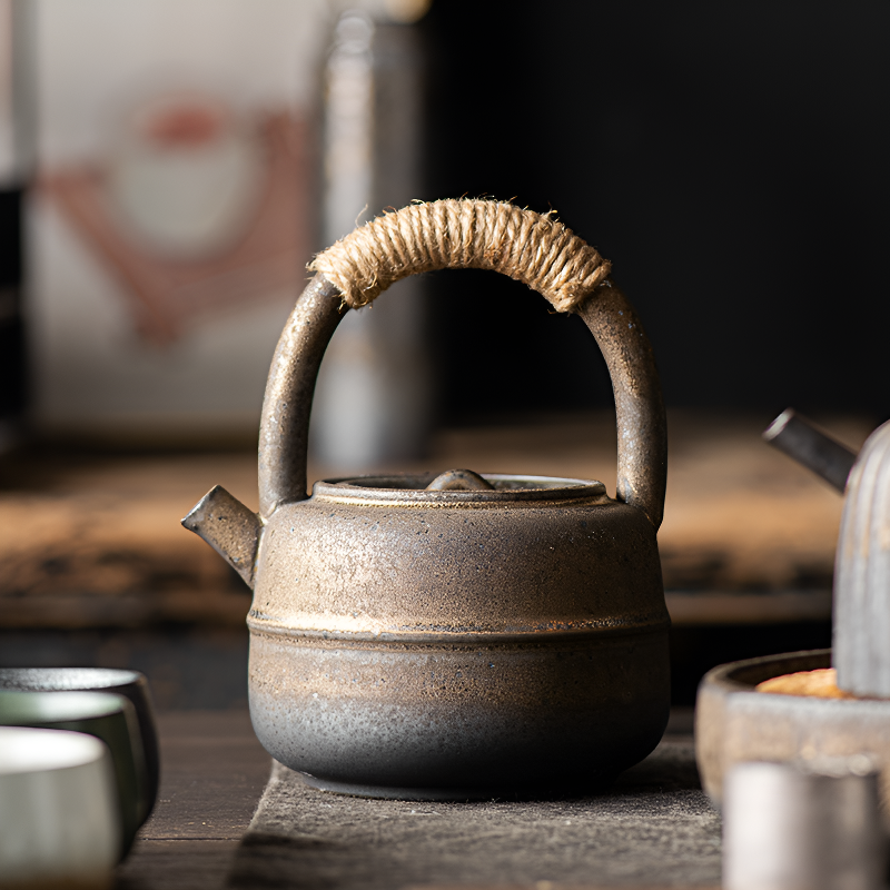 Antike Keramik Teekanne