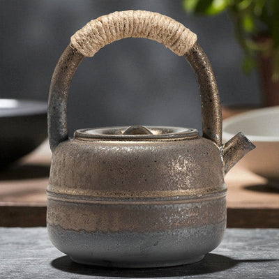 Antike Keramik Teekanne