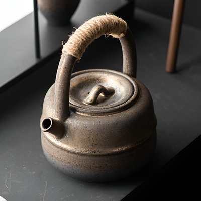 Antike Keramik Teekanne