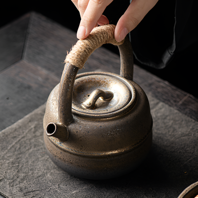 Antike Keramik Teekanne