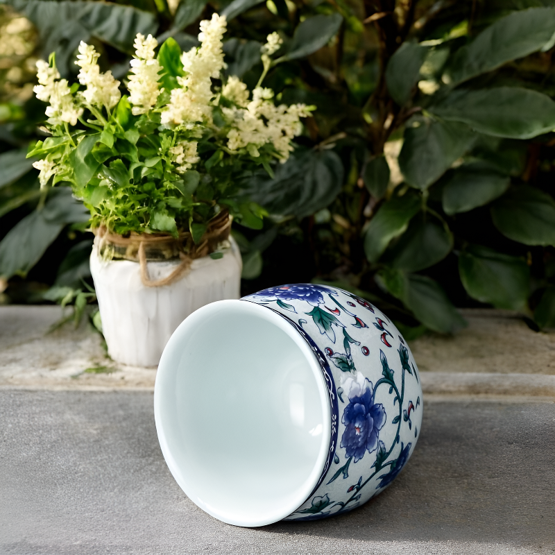 Chinesisches blaues Porzellan Teeset