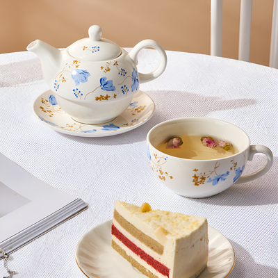 Englische Teekanne Gartendekor