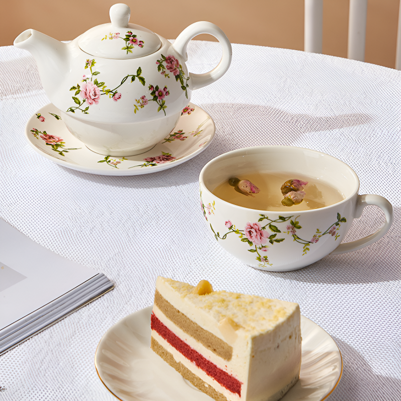 Englische Teekanne Gartendekor