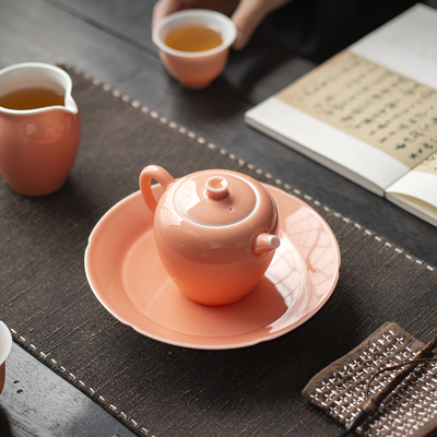 Feine Porzellan Teekanne