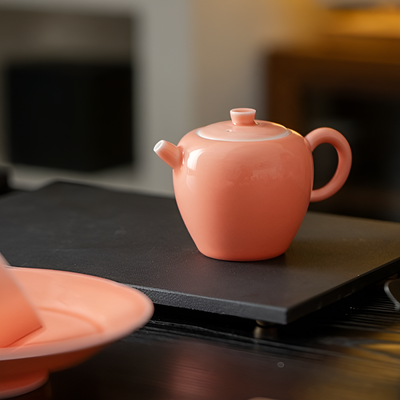 Feine Porzellan Teekanne