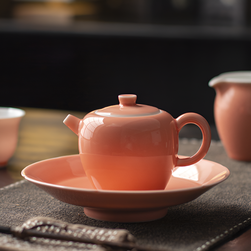 Feine Porzellan Teekanne