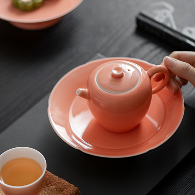 Feine Porzellan Teekanne