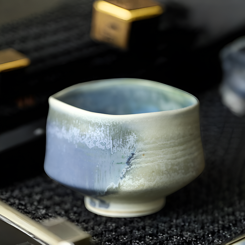 Handgefertigte Chawan Wabi-sabi