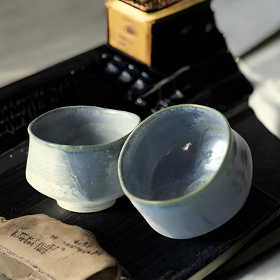 Handgefertigte Chawan Wabi-sabi