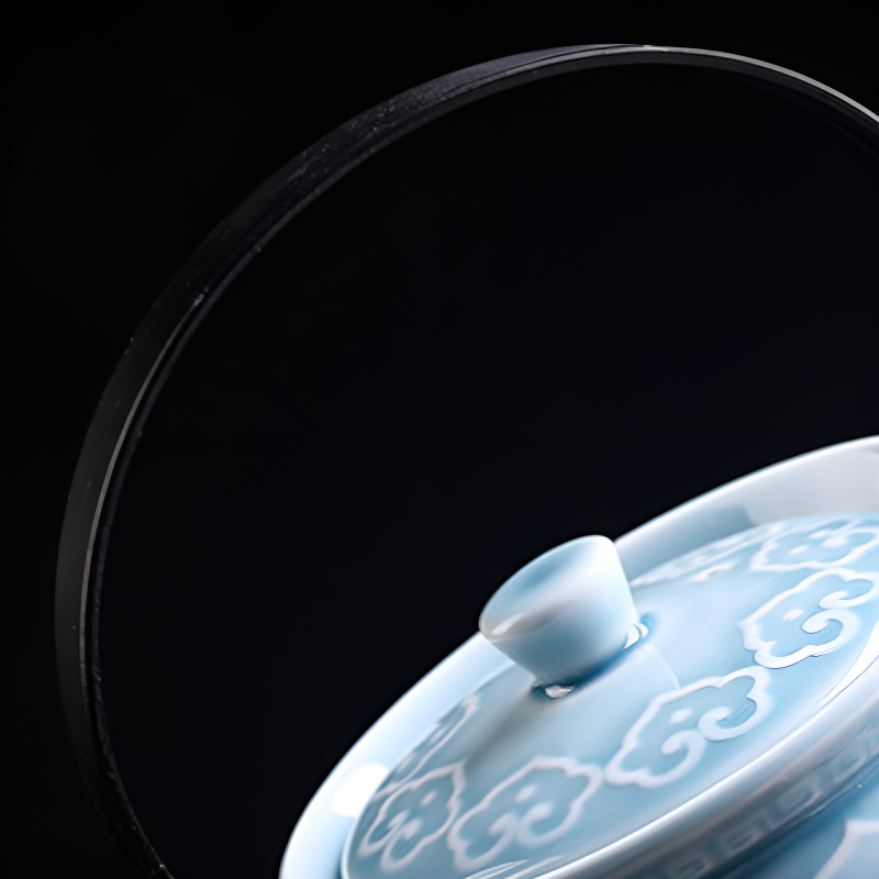 Japanisches Teeset Zeremonie