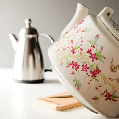 Keramik Teekanne Muster