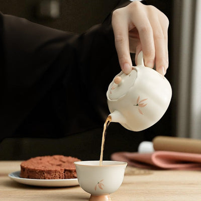 Kleine Keramik Teekanne