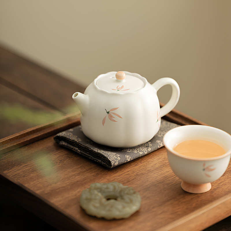 Kleine Keramik Teekanne