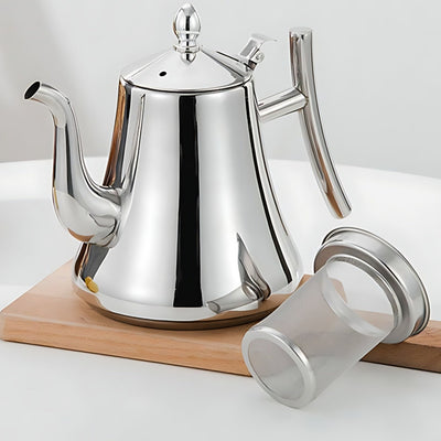 Teekanne Mit Metallsieb