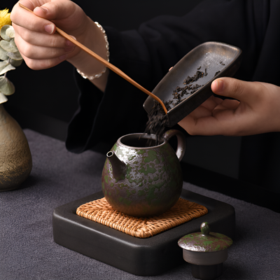 Vintage Keramik Teekanne