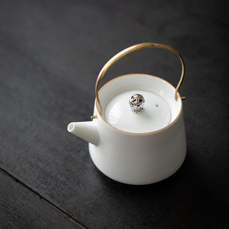 Alte Chinesische Teekanne Keramik