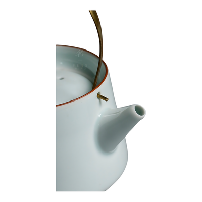 Alte Chinesische Teekanne Keramik