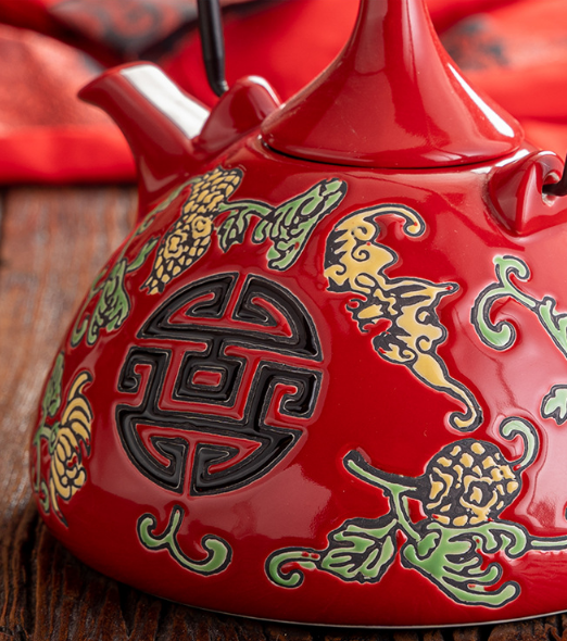 Altes Echtes Chinesisches Teeservice