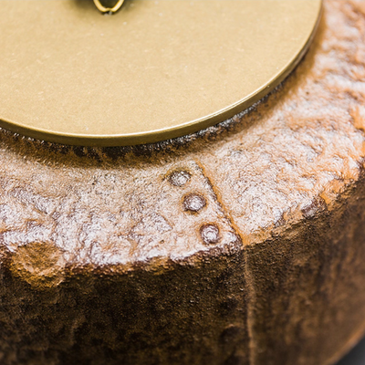 Antike Gusseisen Teekanne