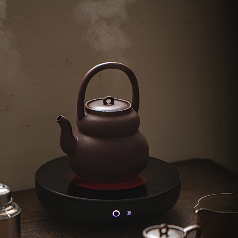 Antike japanische Teekanne