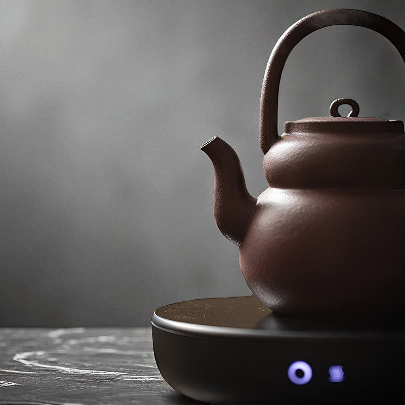 Antike japanische Teekanne