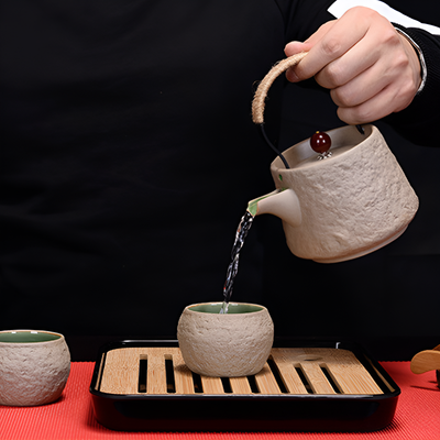 Antike Keramik Teekanne