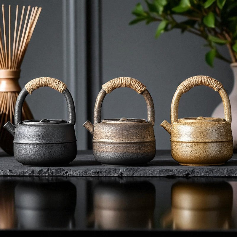 Antike Keramik Teekanne