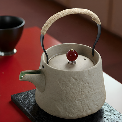 Antike Keramik Teekanne