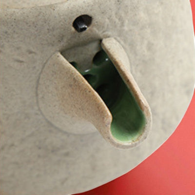 Antike Keramik Teekanne