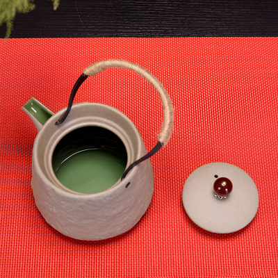 Antike Keramik Teekanne