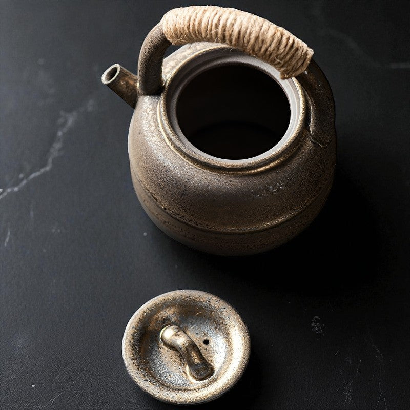 Antike Keramik Teekanne