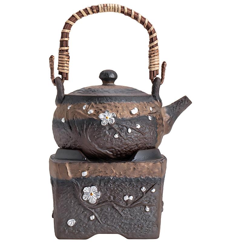 Antike Teekanns Mit Stövchen