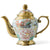 Antiquike Prunkvolle Teekanne Porzellan