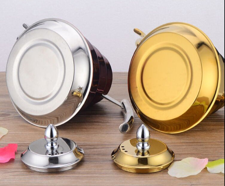 Arabische Teekanne Edelstahl