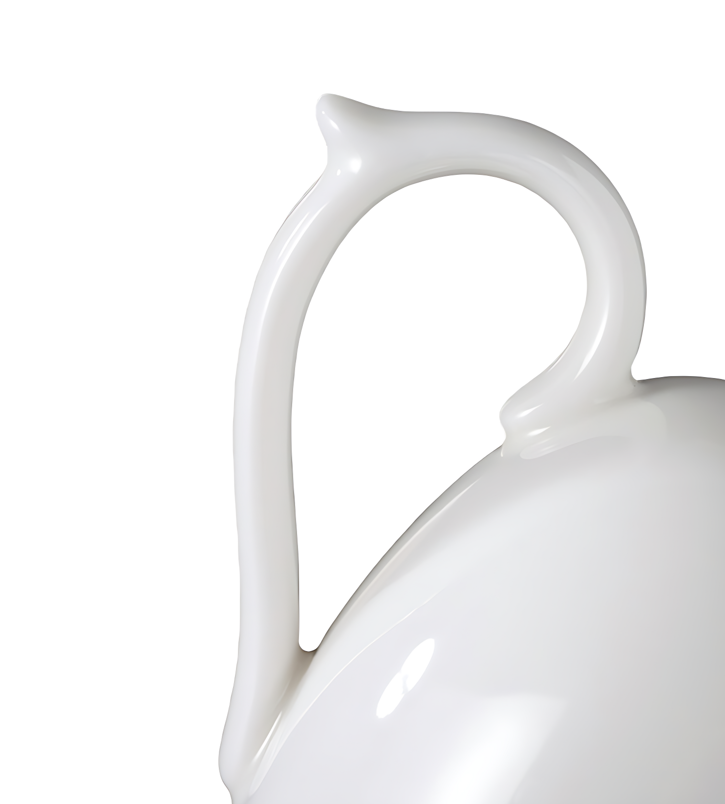 Asiatische Teekanne Porzellan