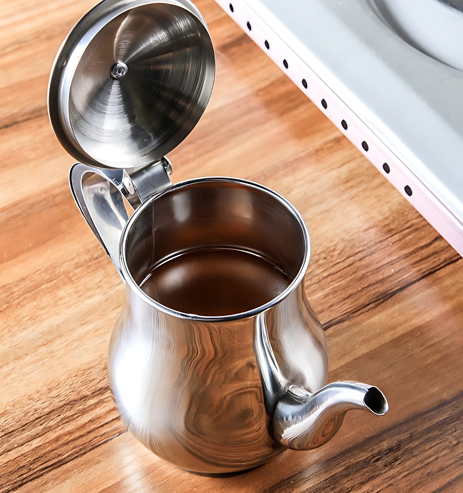 Auerhahn Teekanne Edelstahl