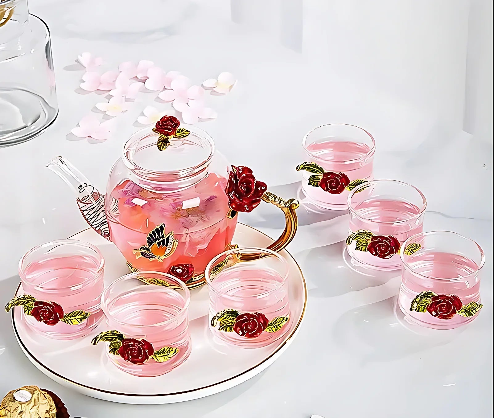 Außergewöhnliche Teekannen Glas