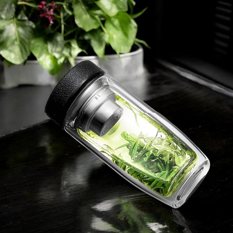 Becher mit Filter doppelwandig