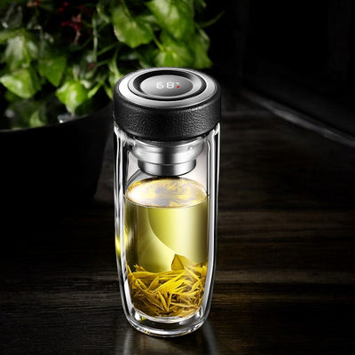 Becher mit Filter doppelwandig