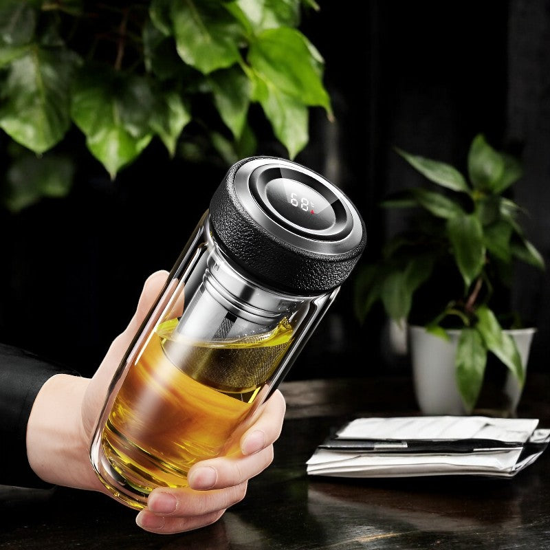 Becher mit Filter doppelwandig