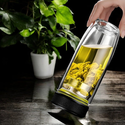 Becher mit Filter doppelwandig