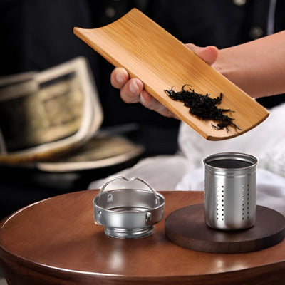 Becher mit Filter Temperaturanzeige