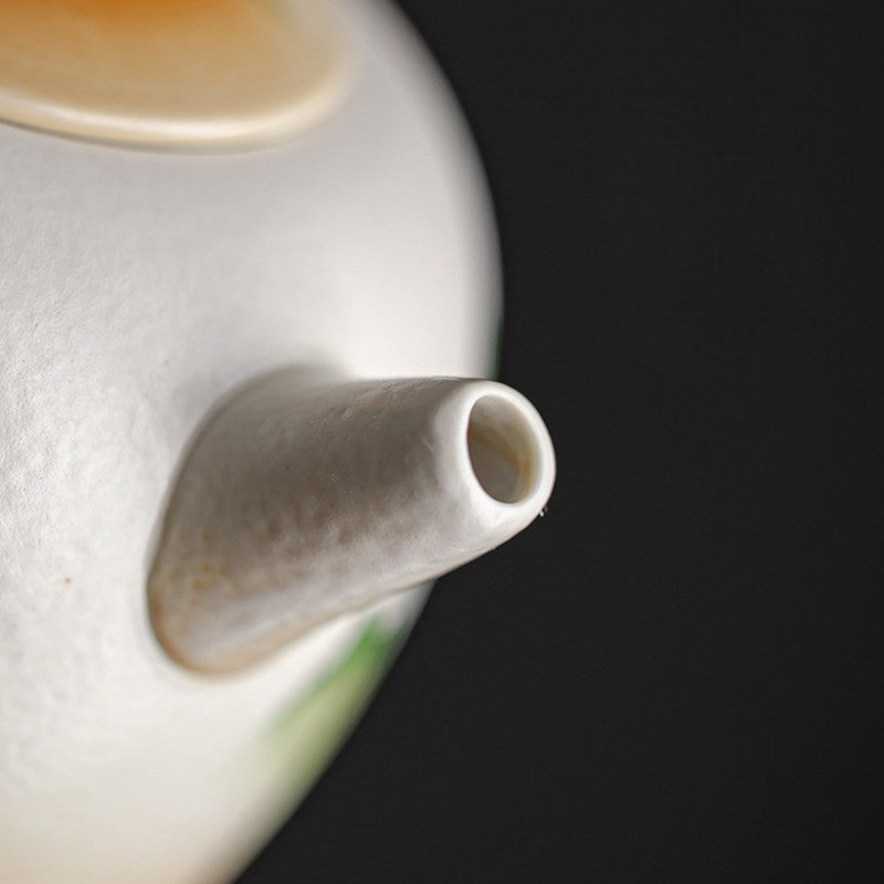 Bemalte Teekanne Vintage-Stil