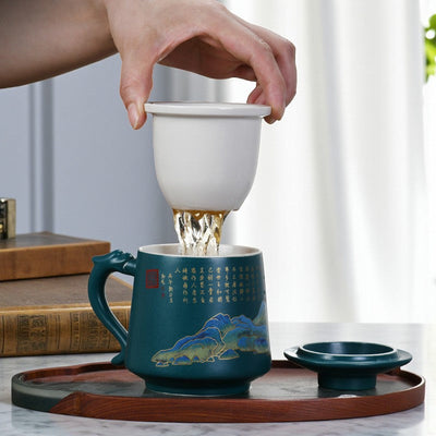 Beste Teetasse mit Sieb