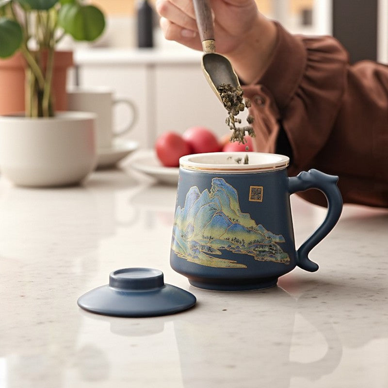 Beste Teetasse mit Sieb