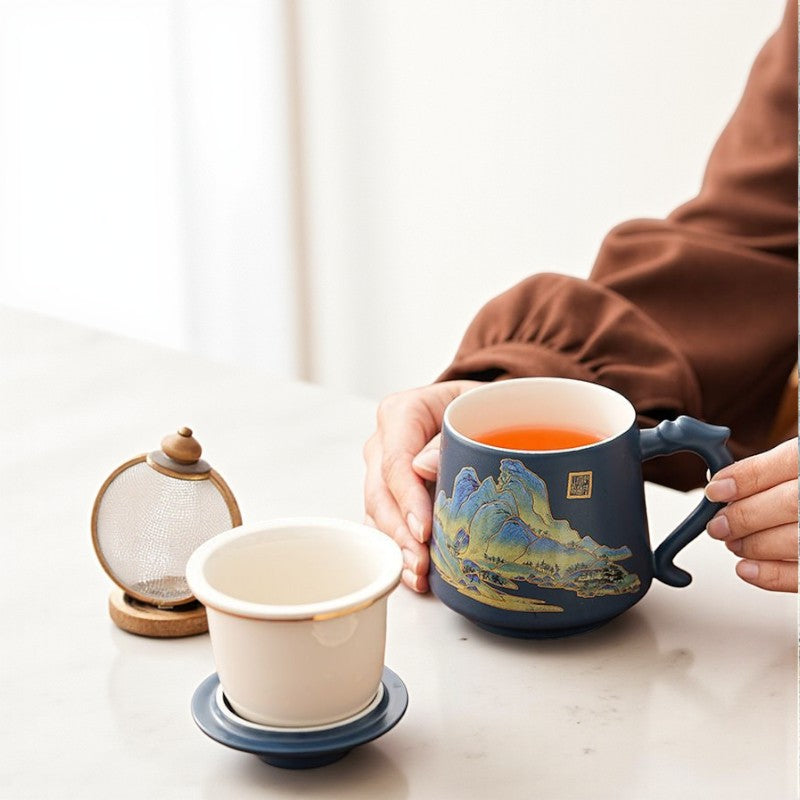 Beste Teetasse mit Sieb