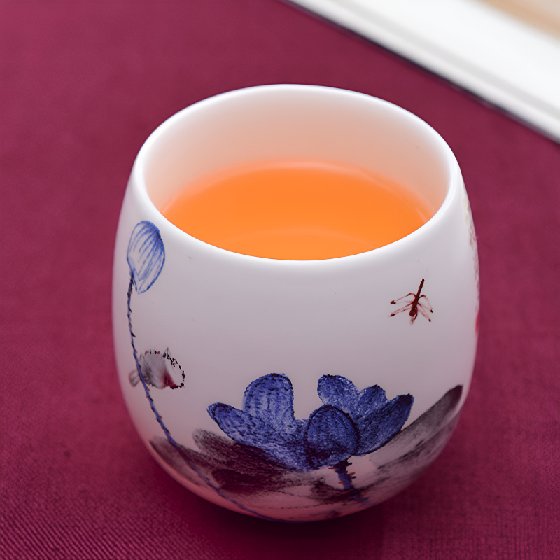 Blaues Porzellan Teeset