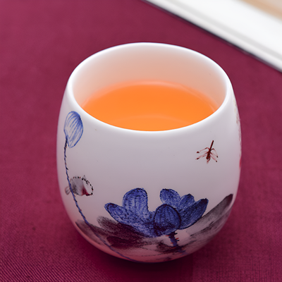 Blaues Porzellan Teeset