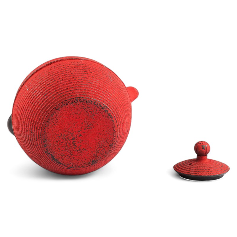 Casa gusseisen teekanne rot